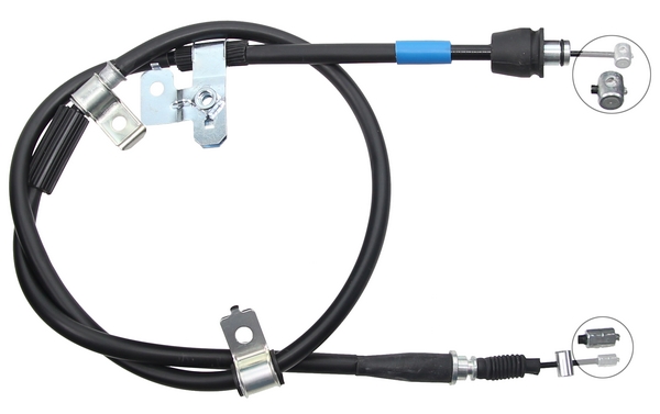 Tirette à câble, frein de stationnement | F.BECKER_LINE