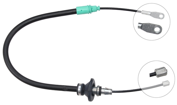 Tirette à câble, frein de stationnement | F.BECKER_LINE