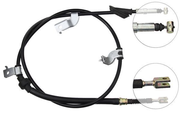 Tirette à câble, frein de stationnement | F.BECKER_LINE