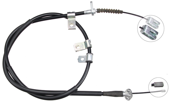 Tirette à câble, frein de stationnement | F.BECKER_LINE