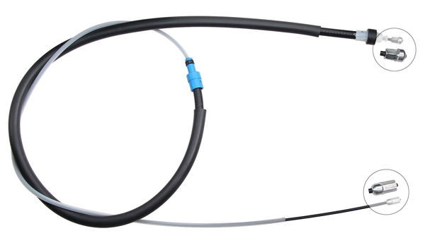 Tirette à câble, frein de stationnement | F.BECKER_LINE