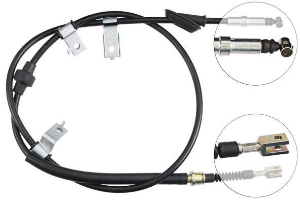 Tirette à câble, frein de stationnement | F.BECKER_LINE