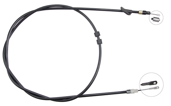 Tirette à câble, frein de stationnement | F.BECKER_LINE