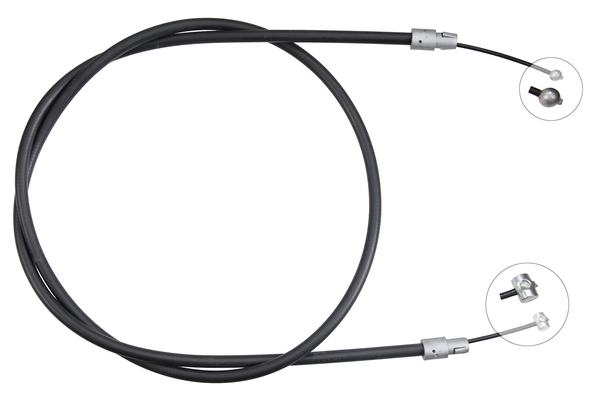 Tirette à câble, frein de stationnement | F.BECKER_LINE