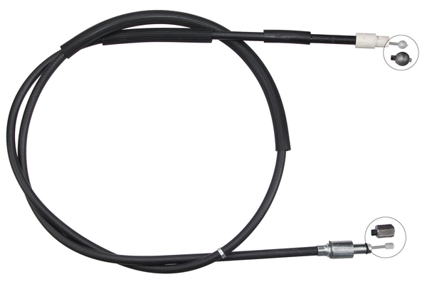 Tirette à câble, frein de stationnement | F.BECKER_LINE