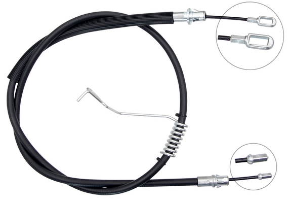 Tirette à câble, frein de stationnement | F.BECKER_LINE