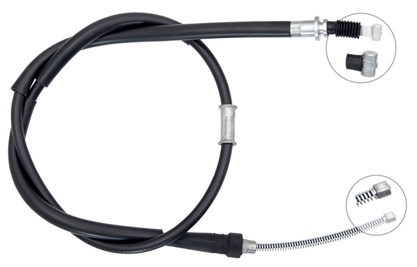 Tirette à câble, frein de stationnement | F.BECKER_LINE