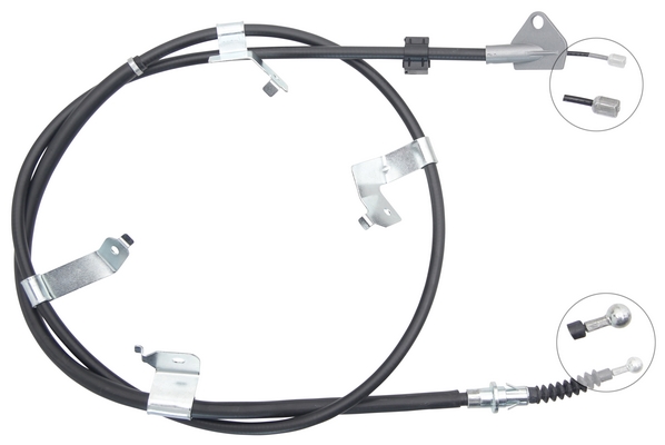 Tirette à câble, frein de stationnement | F.BECKER_LINE