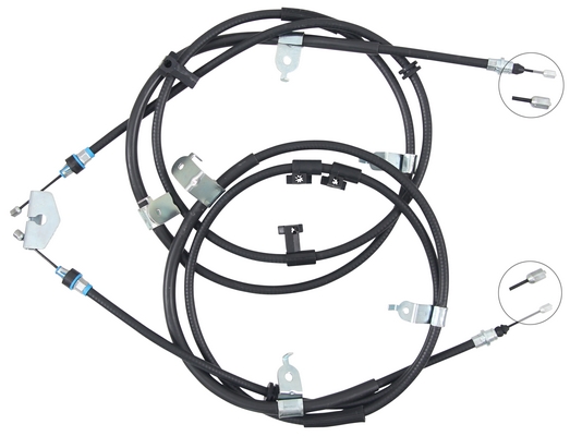 Tirette à câble, frein de stationnement | F.BECKER_LINE