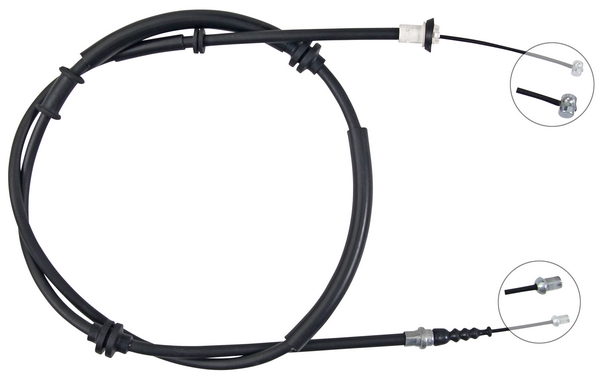 Tirette à câble, frein de stationnement | F.BECKER_LINE