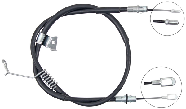 Tirette à câble, frein de stationnement | F.BECKER_LINE