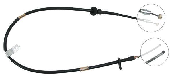 Tirette à câble, frein de stationnement | F.BECKER_LINE