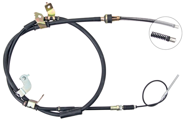 Tirette à câble, frein de stationnement | F.BECKER_LINE