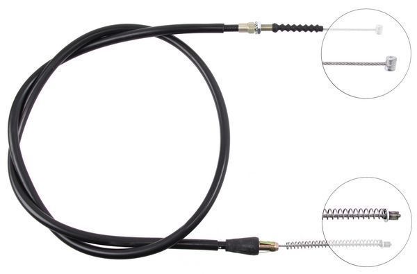 Tirette à câble, frein de stationnement | F.BECKER_LINE