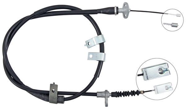 Tirette à câble, frein de stationnement | F.BECKER_LINE