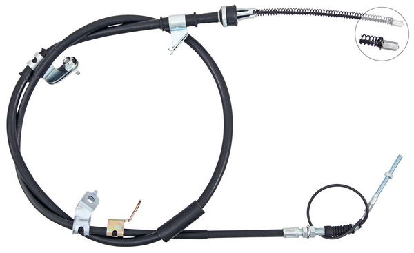 Tirette à câble, frein de stationnement | F.BECKER_LINE