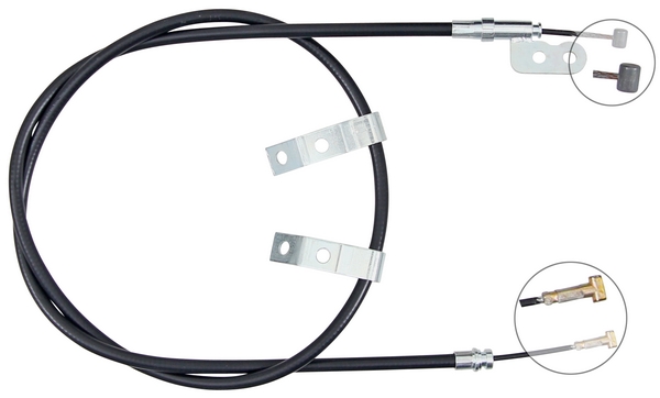 Tirette à câble, frein de stationnement | F.BECKER_LINE