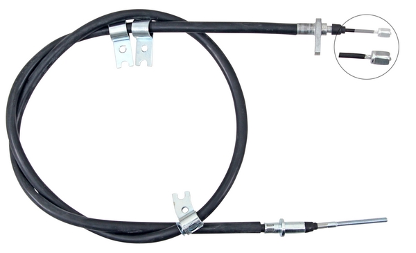 Tirette à câble, frein de stationnement | F.BECKER_LINE