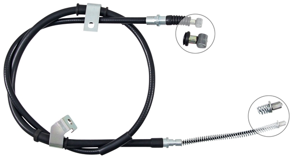 Tirette à câble, frein de stationnement | F.BECKER_LINE