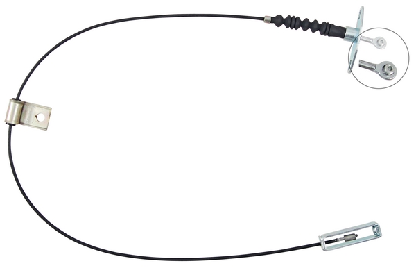 Tirette à câble, frein de stationnement | F.BECKER_LINE