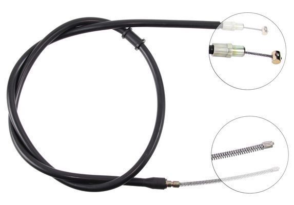 Tirette à câble, frein de stationnement | F.BECKER_LINE