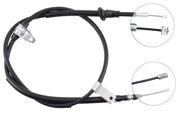 Tirette à câble, frein de stationnement | F.BECKER_LINE