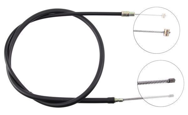 Tirette à câble, frein de stationnement | F.BECKER_LINE