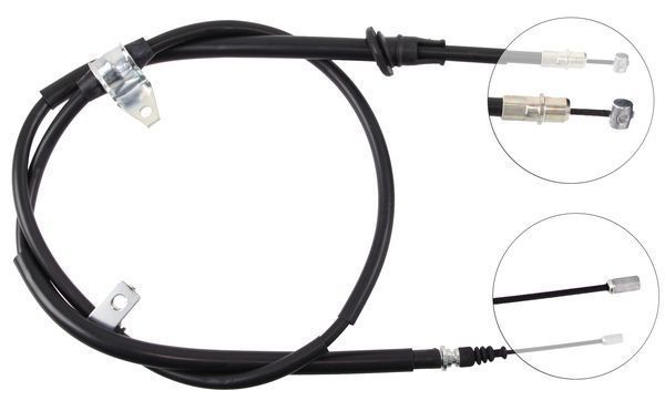 Tirette à câble, frein de stationnement | F.BECKER_LINE