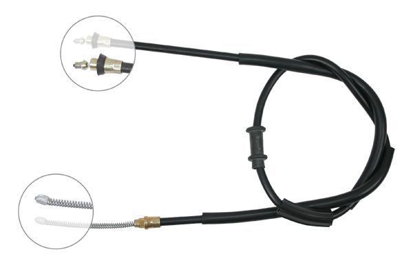 Tirette à câble, frein de stationnement | F.BECKER_LINE