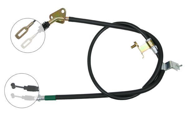 Tirette à câble, frein de stationnement | F.BECKER_LINE