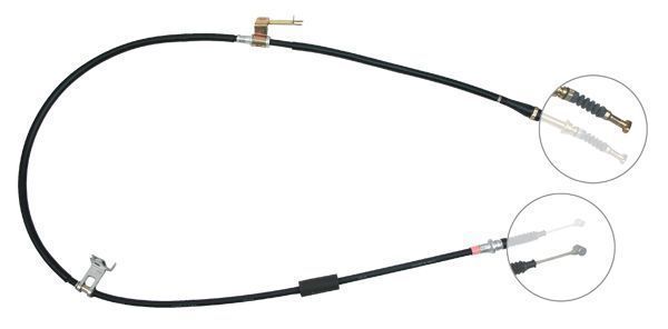 Tirette à câble, frein de stationnement | F.BECKER_LINE