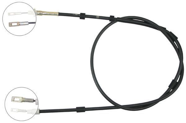 Tirette à câble, frein de stationnement | F.BECKER_LINE