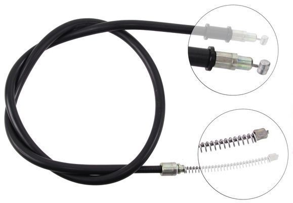 Tirette à câble, frein de stationnement | F.BECKER_LINE