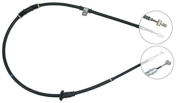 Tirette à câble, frein de stationnement | F.BECKER_LINE