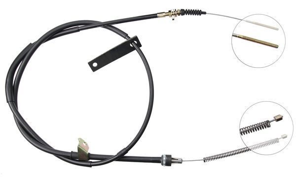 Tirette à câble, frein de stationnement | F.BECKER_LINE