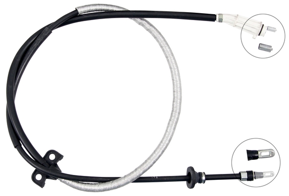 Tirette à câble, frein de stationnement | F.BECKER_LINE