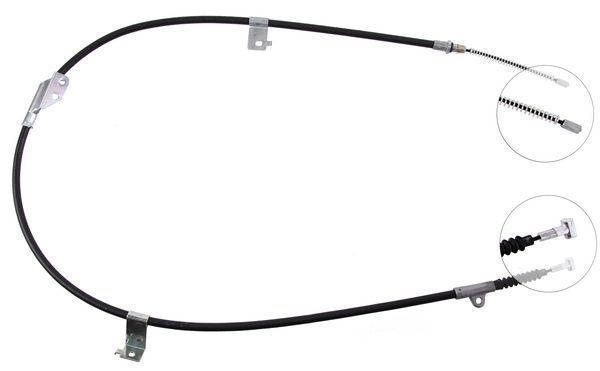 Tirette à câble, frein de stationnement | F.BECKER_LINE