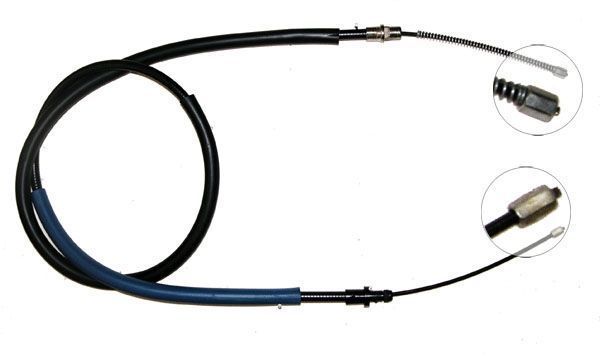 Tirette à câble, frein de stationnement | F.BECKER_LINE