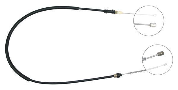 Tirette à câble, frein de stationnement | F.BECKER_LINE