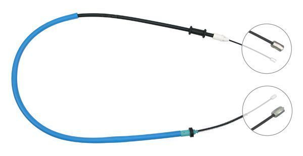 Tirette à câble, frein de stationnement | F.BECKER_LINE