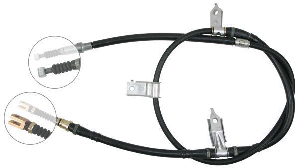 Tirette à câble, frein de stationnement | F.BECKER_LINE