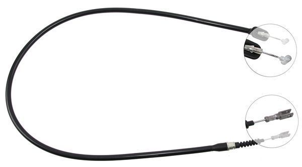 Tirette à câble, frein de stationnement | F.BECKER_LINE