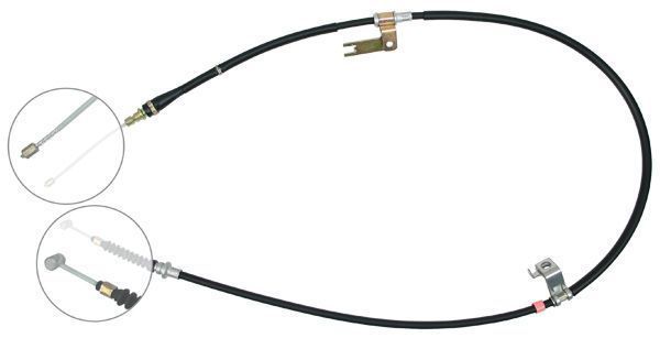 Tirette à câble, frein de stationnement | F.BECKER_LINE