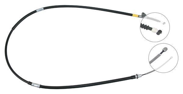 Tirette à câble, frein de stationnement | F.BECKER_LINE