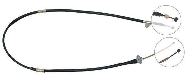 Tirette à câble, frein de stationnement | F.BECKER_LINE