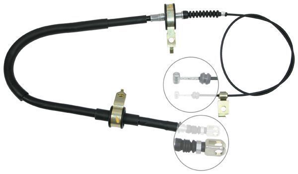 Tirette à câble, frein de stationnement | F.BECKER_LINE