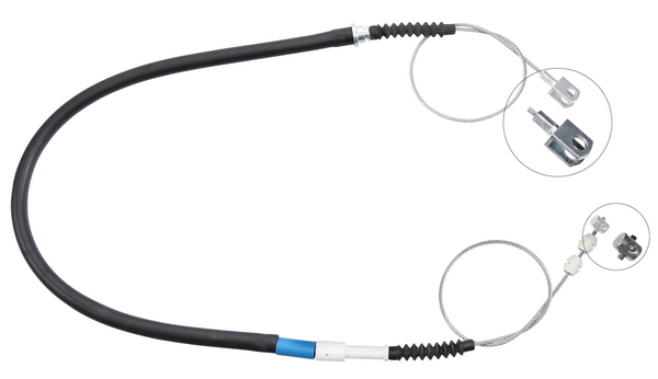 Tirette à câble, frein de stationnement | F.BECKER_LINE