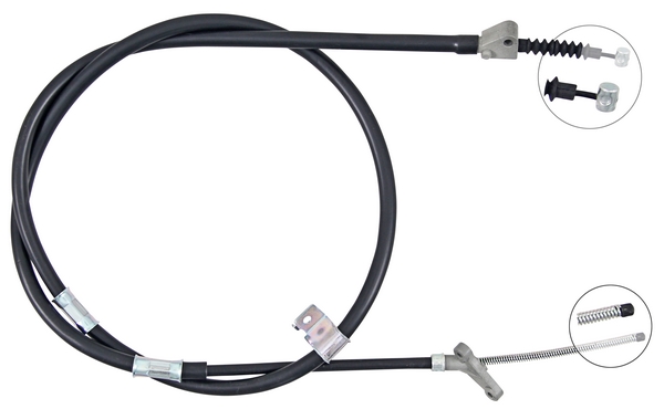 Tirette à câble, frein de stationnement | F.BECKER_LINE