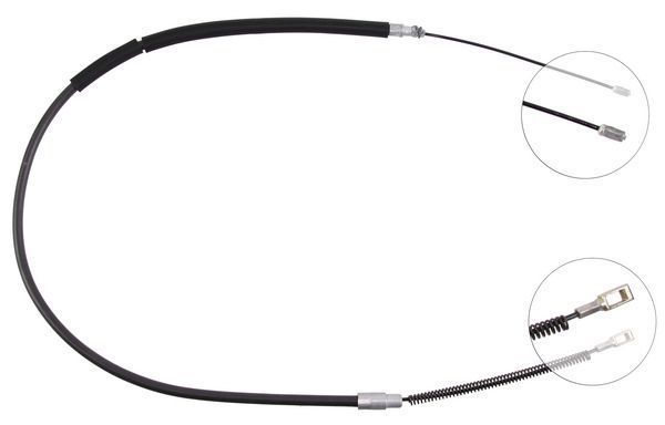 Tirette à câble, frein de stationnement | F.BECKER_LINE