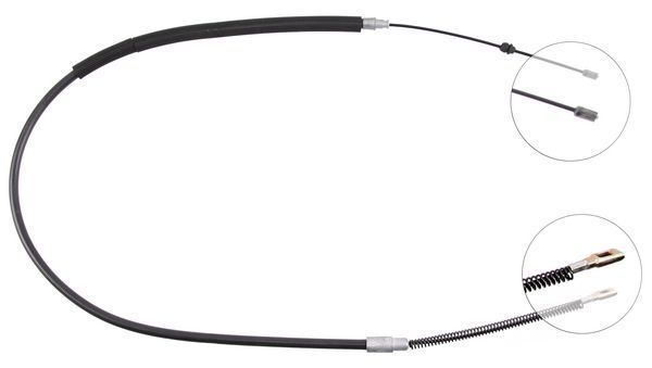 Tirette à câble, frein de stationnement | F.BECKER_LINE